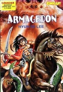 armagedon n.1 comic art