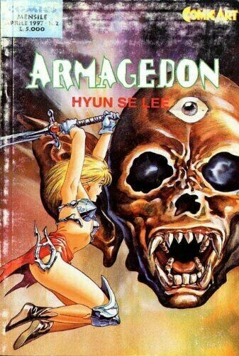 armagedon n.2 comic art