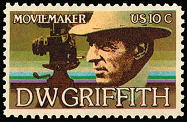 Francobollo - Stati Uniti - David Wark Griffith (1875-1948), Motion Picture Producer - 10 C - 1975 - Usato
