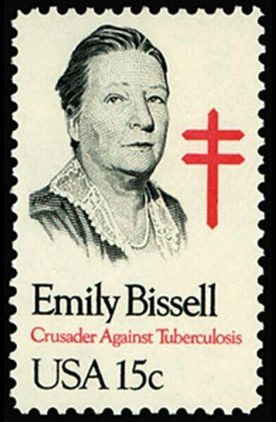 Francobollo - Stati Uniti -Emily Bissell (1861-1948), Social Worker 15 C - 1980 -  Usato
