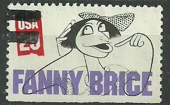 Francobollo - Stati Uniti -Fanny Brice (1891-1951) 29 C - 1991 -  Usato