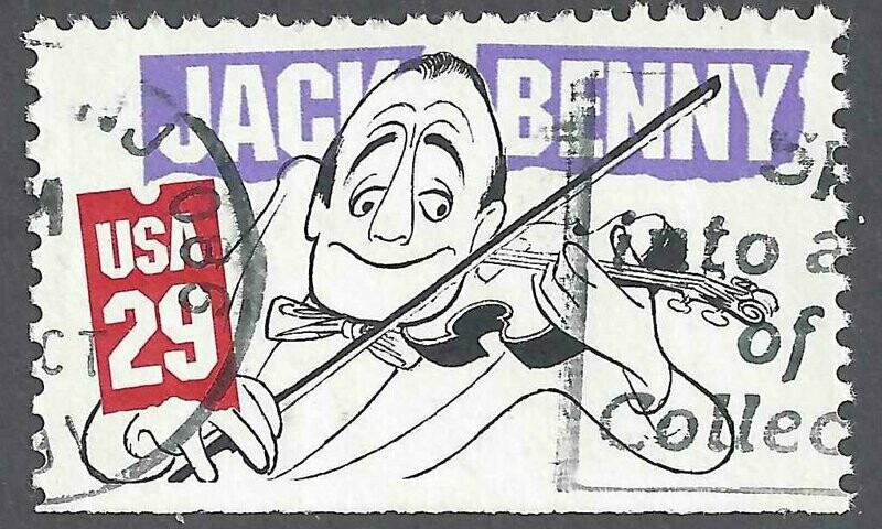 Francobollo - Stati Uniti -Jack Benny (1894-1974) 29 C - 1991 -  Usato