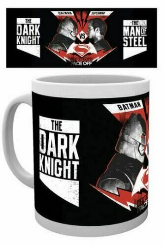 Batman v Superman Dawn of Justice Mug Face Off