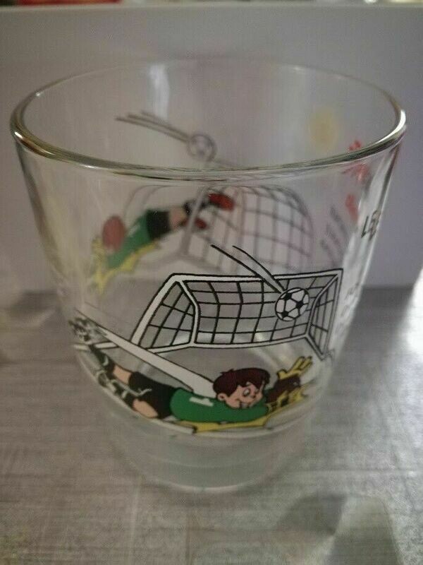 Bicchere Nutella - Le Immagimatte Calcio Portiere - Vintage