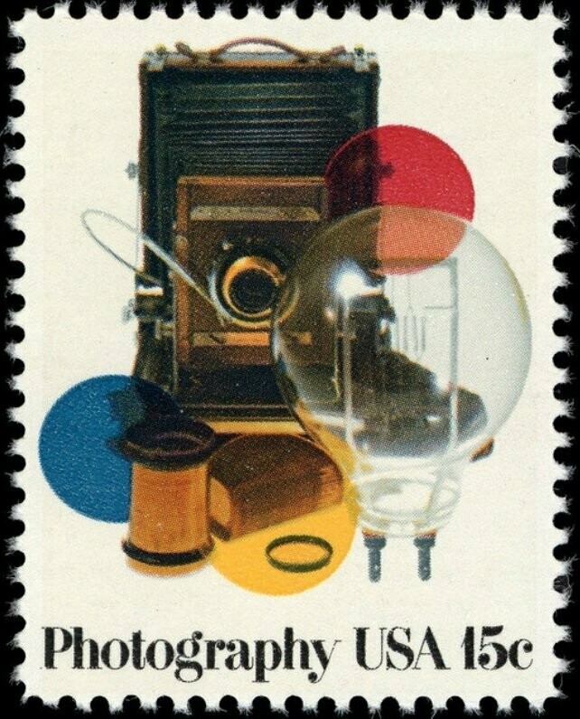 Francobollo - Stati Uniti -Photography 15 C - 1979 - Usato