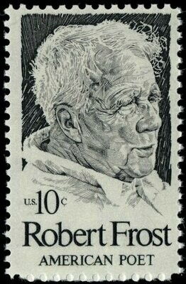 Francobollo - Stati Uniti -Robert Frost (1873-1963), Poet 10 C - 1974 - Usato