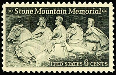 Francobollo - Stati Uniti -Stone Mountain Memorial 6 C - 1970 - Usato