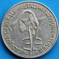 Moneta - Africa occidentale (BCEAO) -  50 francs - 1984