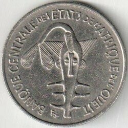 Moneta - Africa occidentale (BCEAO) -  100 francs - 1969 - discreta