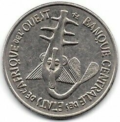 Moneta - Africa occidentale (BCEAO) - 100 francs - 1974