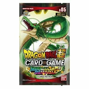 Bustina Dragonball card game - Miracolous revival in Italiano