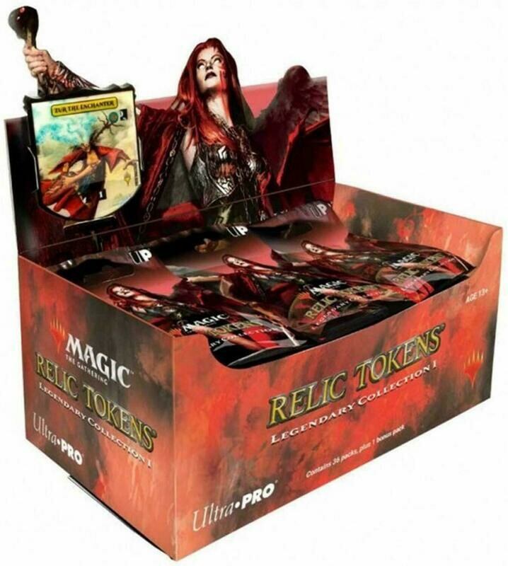 Box Magic the Gathering Relic tokens