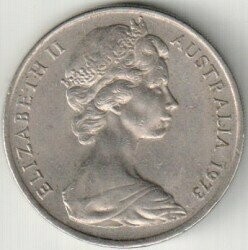 Moneta - Australia - 20 cents - 1973