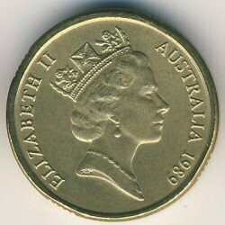 Moneta - Australia - 2 dollari - 1989