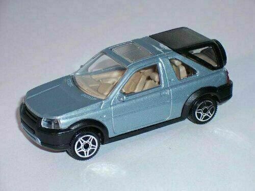 BBurago - modellino - SCALA 1:43 Land Rover Freelander - silver blue