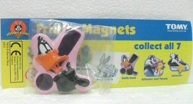 Calamita resina Duffy Duck da gashapon - tomy (Looney tunes)