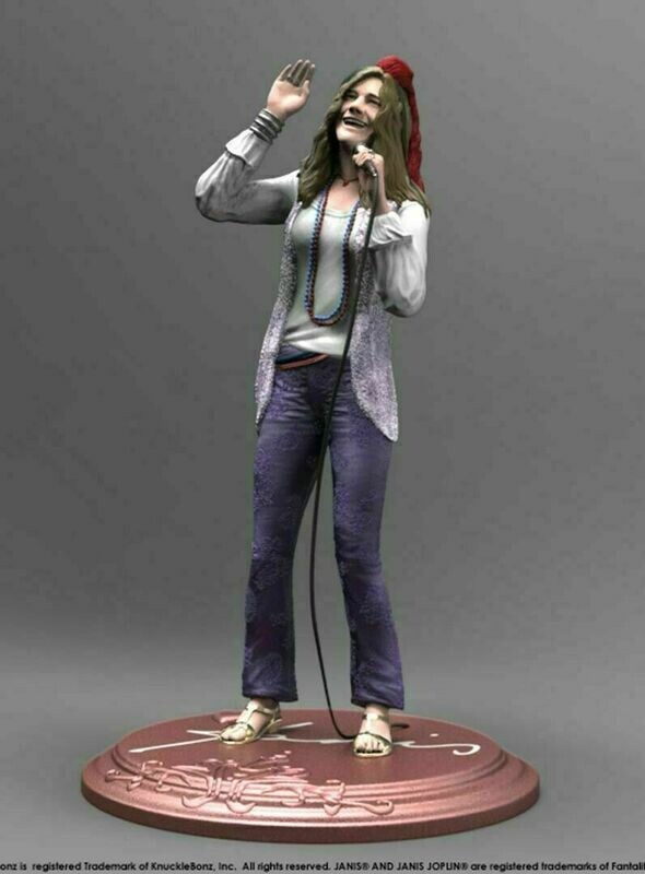 Janis Joplin Rock Iconz Statue 23 cm --- DAMAGED PACKAGING