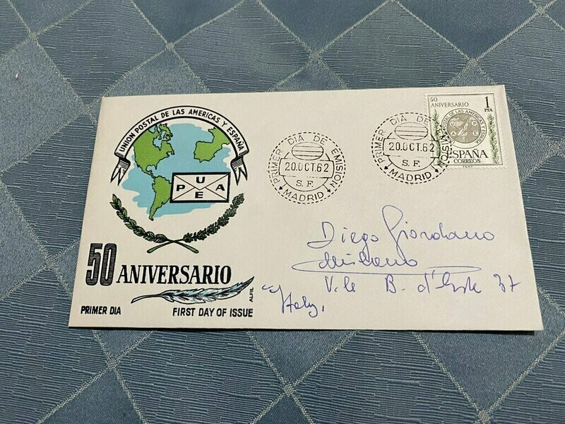 FDC Spagna - 1962- America UPAEP 50 Aniversary FDC ALFIL - 1 PTA