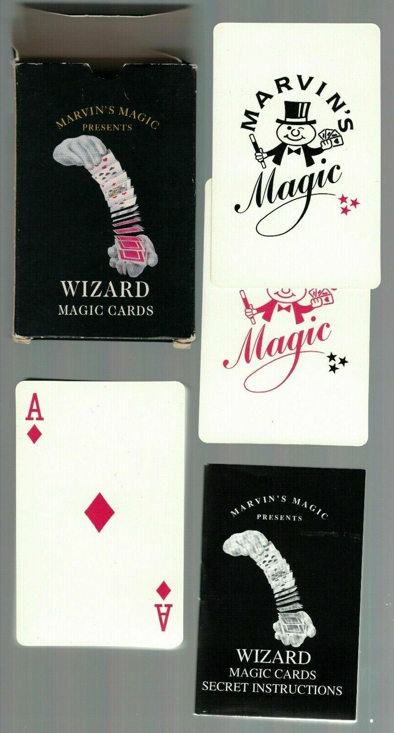 Carte da Gioco Vintage - Marvin's Magic - Wizard Magic card