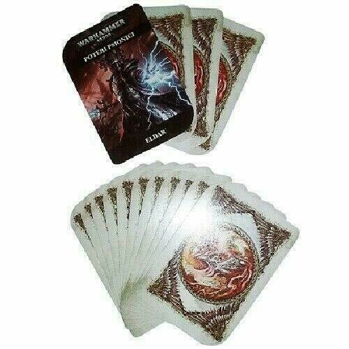 Carte Gioco WARHAMMER 40,000 40-09-02 POTERI PSIONICI Cards Nuovo SIGILLATO