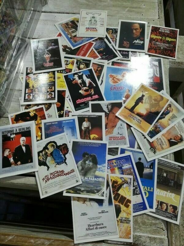 Lotto Cartoline locandine film CIAK - 90 pezzi