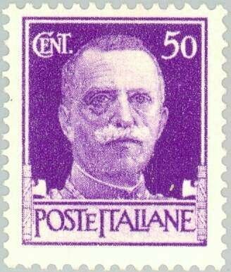 Francobollo - Regno Italia - Effigy of King Victor Emmanuel III in front - 50 C - 1929 - Usato
