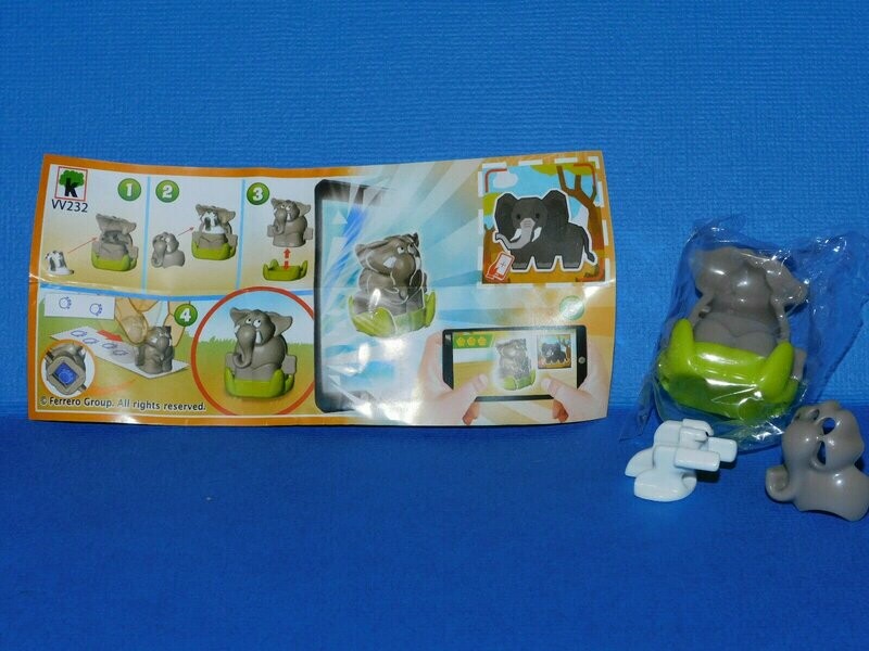 Kinder sorpresa VV232 - APPLAYDU - ELEFANTE + bpz