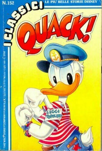 CLASSICI WALT DISNEY 2° serie N.152 - Quack!