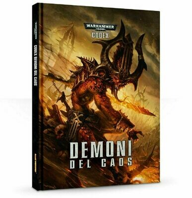 Warhammer 40000 - Codex: Chaos Daemons demoni del caos italiano