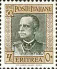 Francobollo - Eritrea - Effigy of Vittorio Emanuele III - 50 C - 1931 - Usato