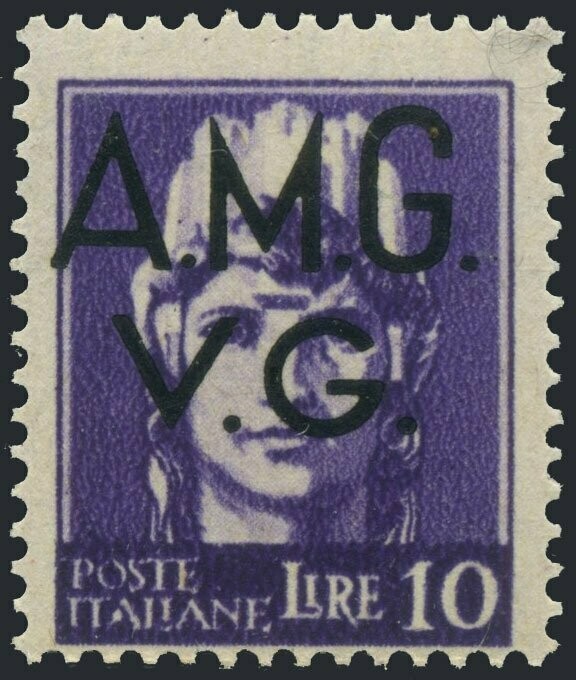 Francobollo - Trieste - Allied Occupation of Venetia Giulia - 10 L - 1945 -Nuovo