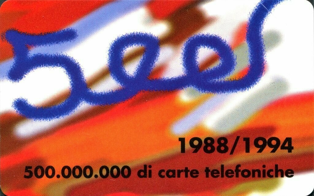 carte telefoniche - 500 Milioni di Carte Telefoniche -italia da L.5000 Mantegazza Usata