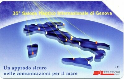 carte telefoniche - 35° Salone Nautico Internazionale di Genova -italia da L.5000 Technicard System S.p.A. Usata