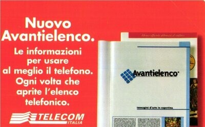 carte telefoniche - Avantielenco -italia da L.5000 Mantegazza - Usata