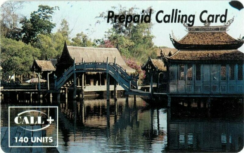 carte telefoniche - Call+ - Asian village -italia da 140 U - Unità - Usata
