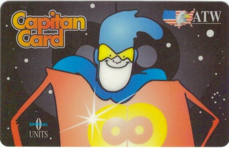 carte telefoniche - Capitan Card - AmeriVox Junior Club -italia da 0 U - Unità - Usata