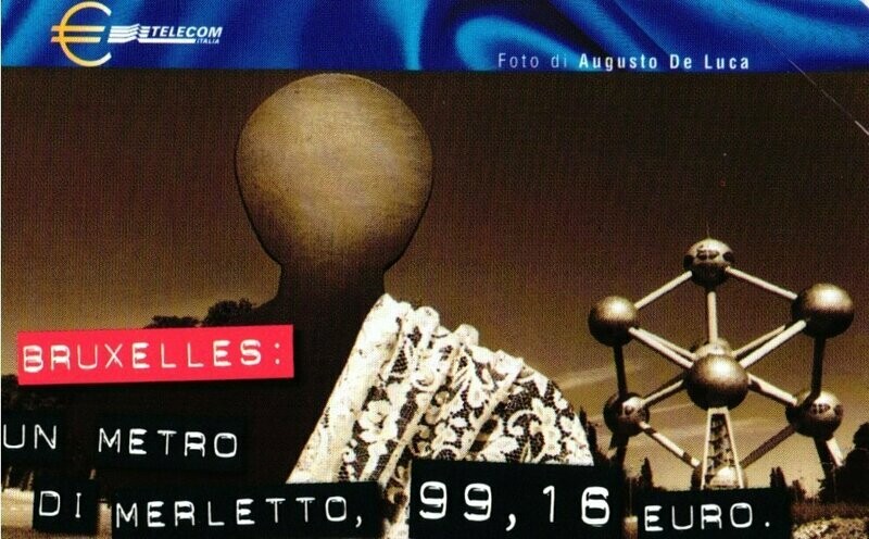 carte telefoniche - Capitali dell'Euro - Bruxelles -italia da L.5000/€2,58 Publicenter S.R.L. - Divisione Technicard - Usata