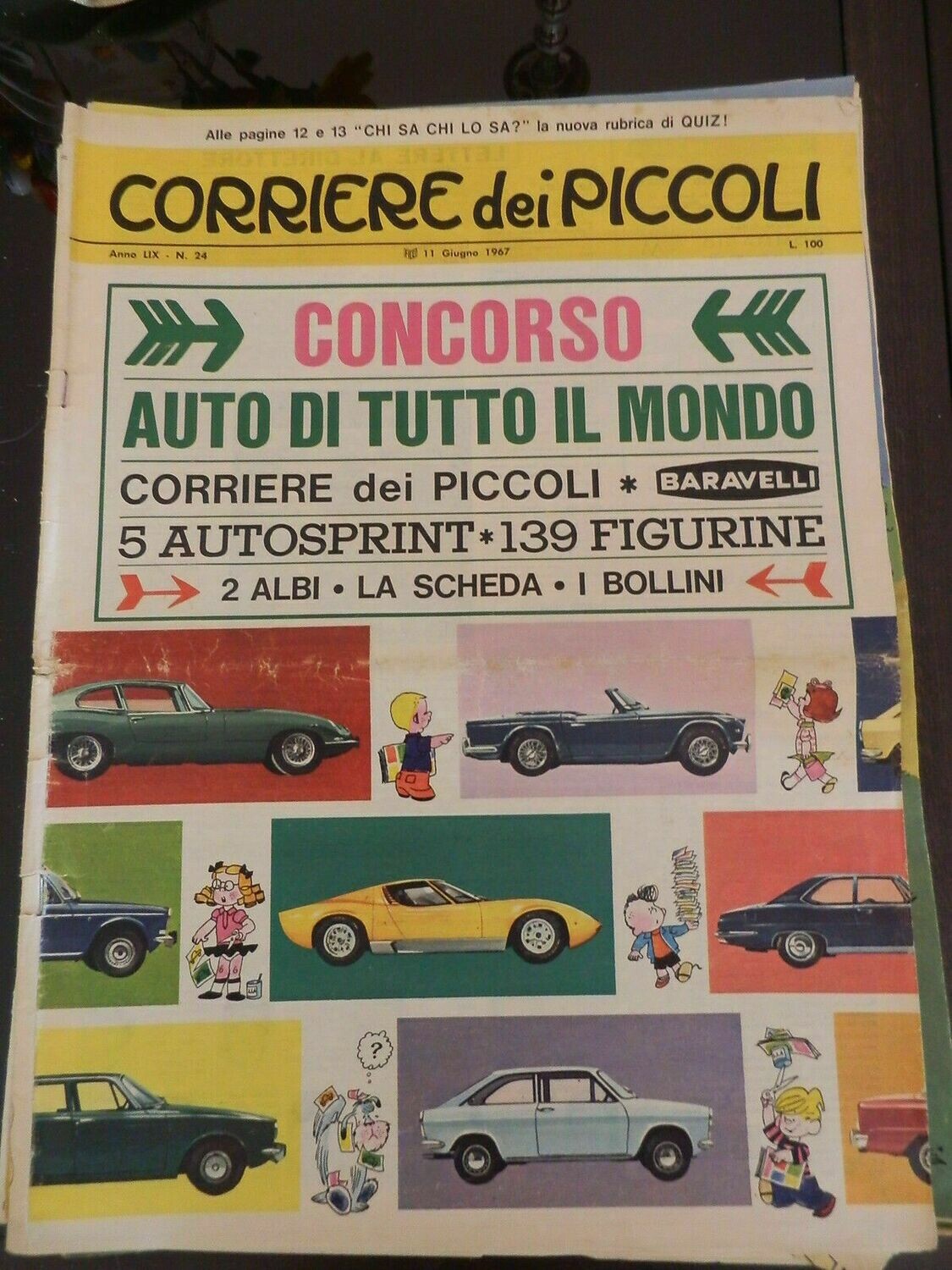 corriere dei piccoli anno LIX n.24 - 1967