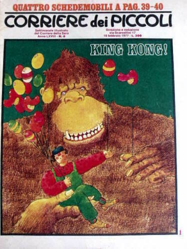 Corriere dei piccoli - anno LXVIII - N.6 - 1977 - Rizzoli libri