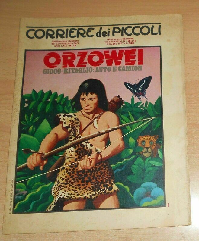 Corriere dei piccoli anno LXIX N.23 - 1977 - Rizzoli libri