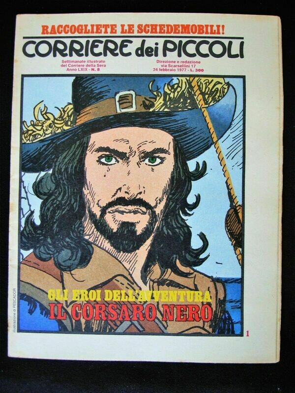 Corriere dei piccoli anno LXIX N.8 - 1977 - Rizzoli libri