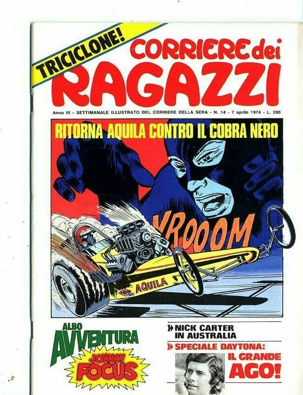 Corriere dei ragazzi - anno III - 1974 N.14 - ed. Corriere della sera