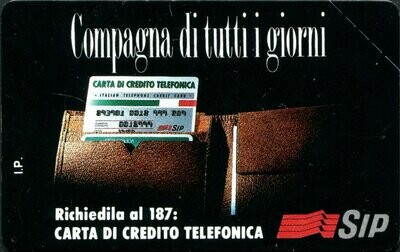 carte telefoniche - Compagna di tutti i giorni -italia da L.5000 Mantegazza - Usata