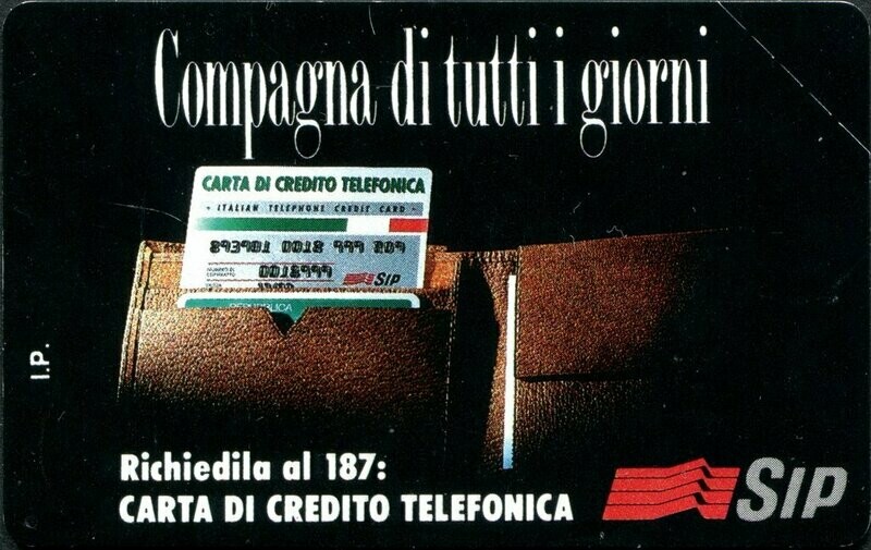 carte telefoniche - Compagna di tutti i giorni -italia da L.10000 Mantegazza - Usata