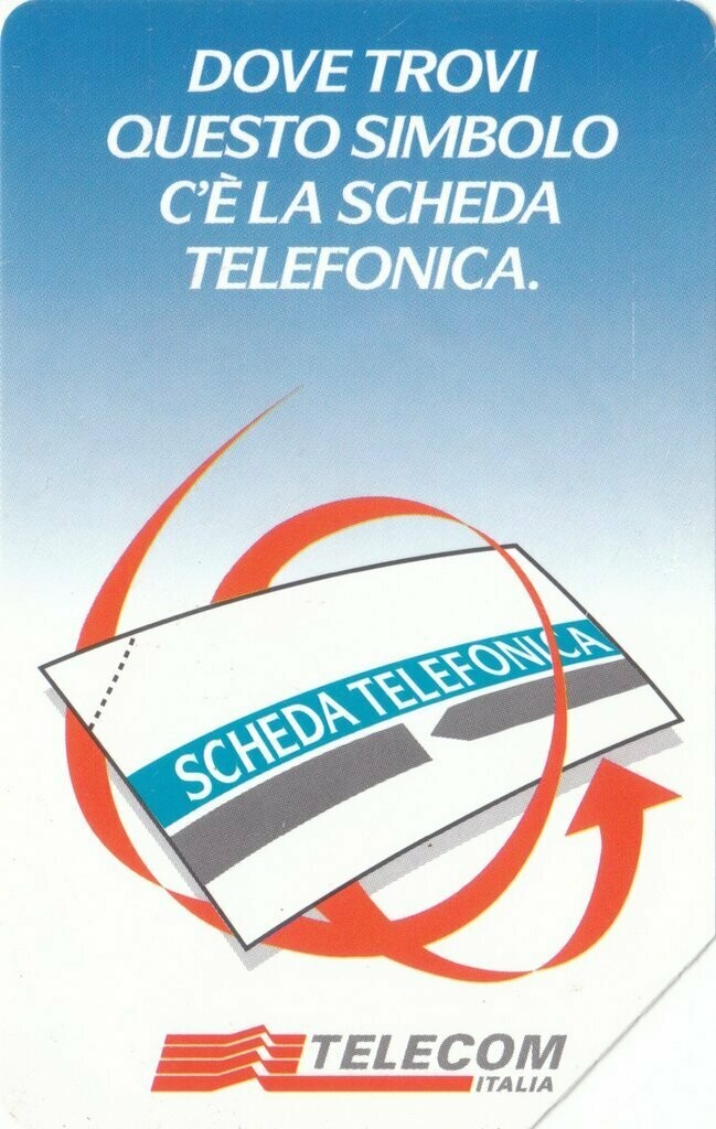carte telefoniche - Dove trovi questo simbolo... (azzurra) -italia da L.10000 Technicard System S.p.A. - Usata