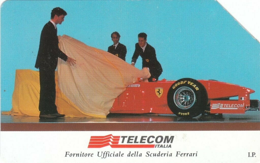 carte telefoniche - Ferrari F300 -italia da L.5000 Mantegazza (catalogo) C&C:2872, Gol:798 Usata