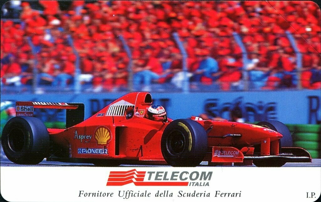 carte telefoniche - Ferrari - Macchina 97 -italia da L.10000 Cellograf  - Usata