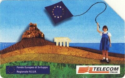 carte telefoniche - Fondo Europeo Sviluppo Regionale -italia da L.5000 Mantegazza - Usata