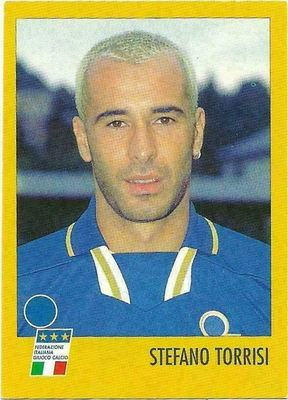 Figurina - Azzurri con IP Figurine Merlin - Sticker n.23 Francia 98 -   Nuova -Ed Merlin - ITALIA