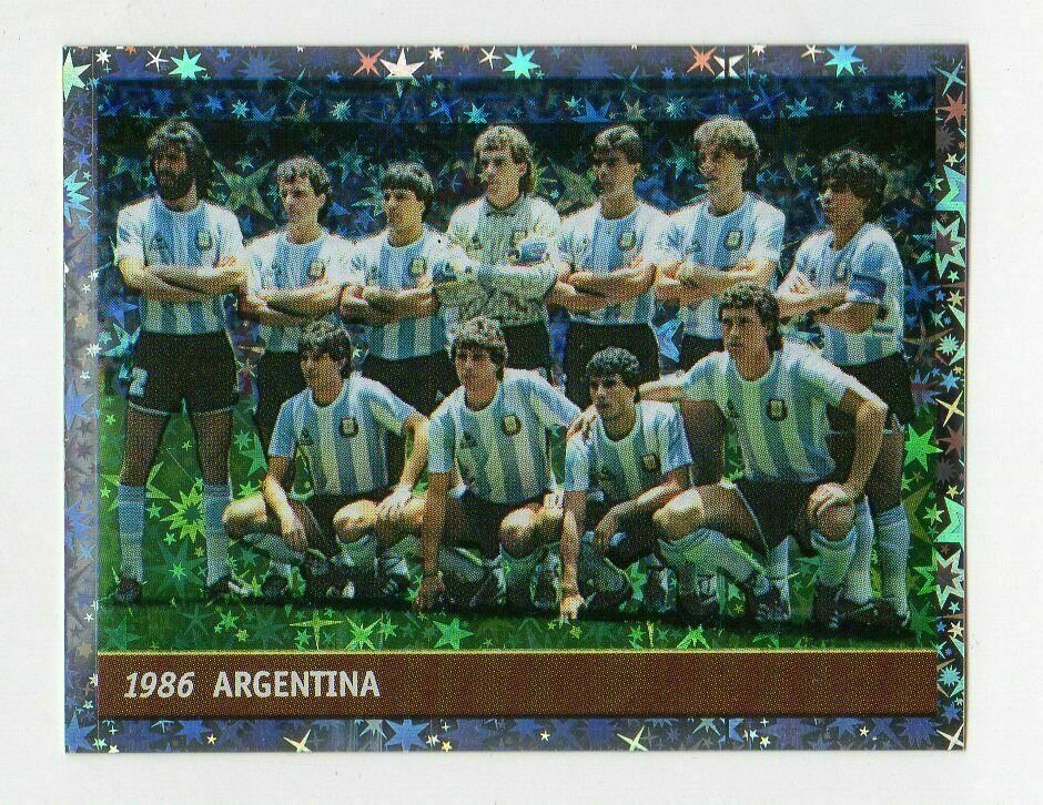 Figurina - DS - France 98 - Squadra Argentina 1986 N.12 - Nuova - ITALIA